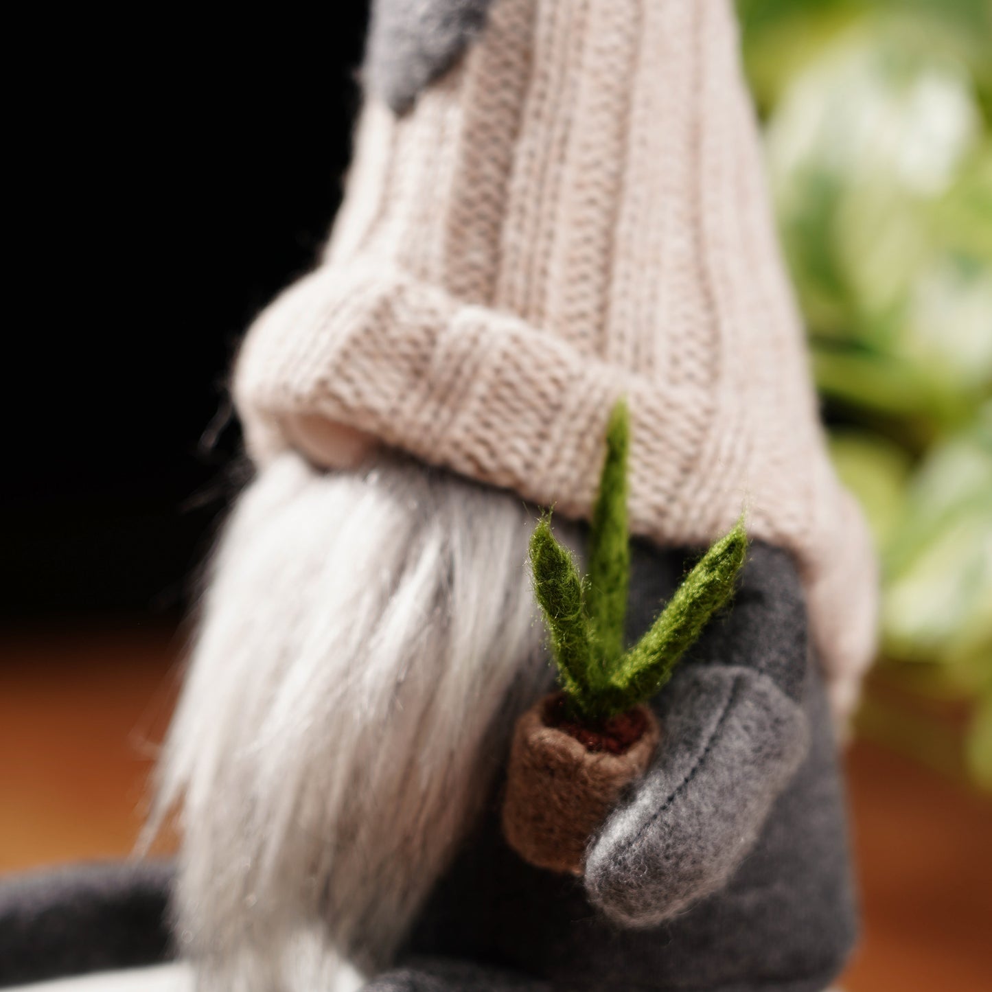 Plant Lover Gnome For Good Luck