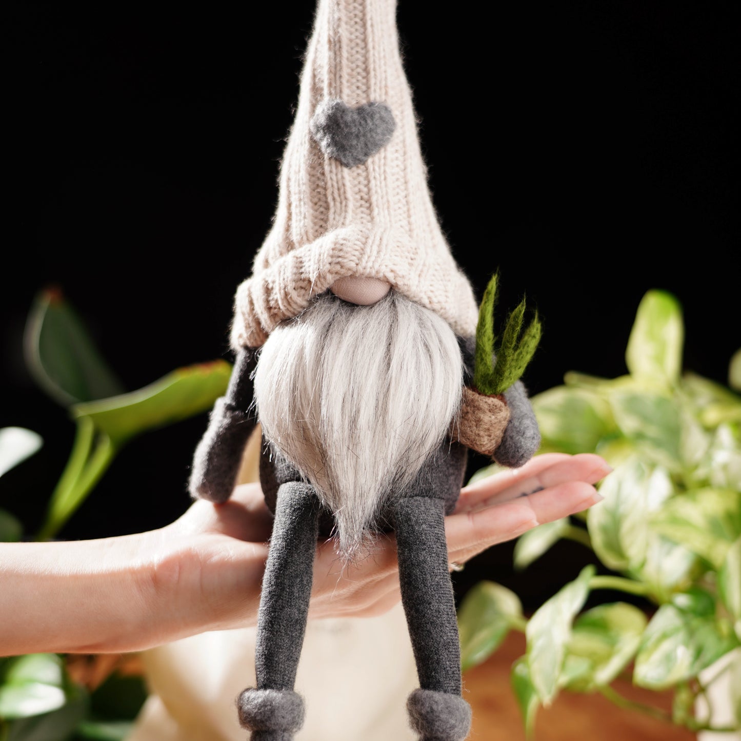 Plant Lover Gnome For Good Luck