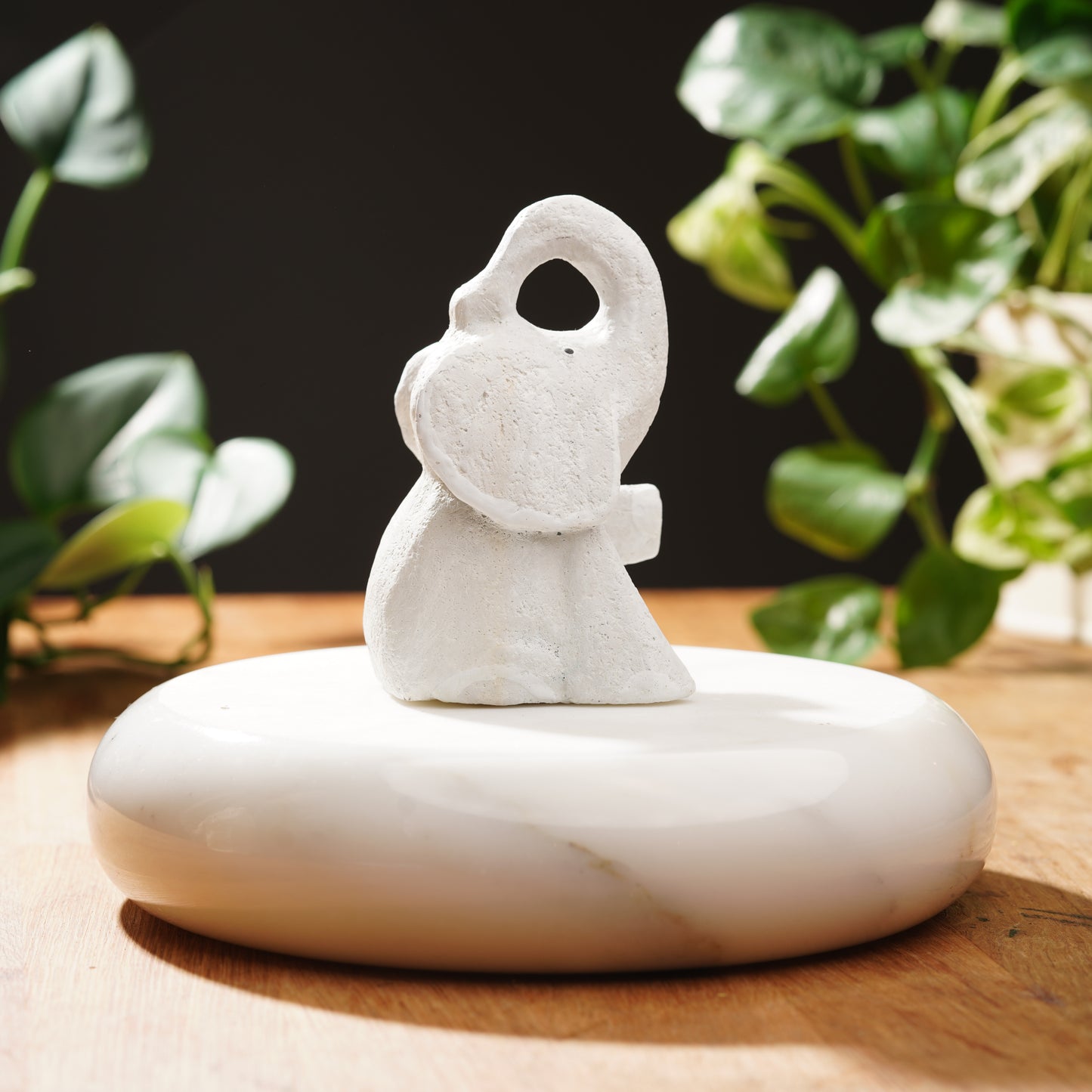 Hand-Carved Lucky Elephant