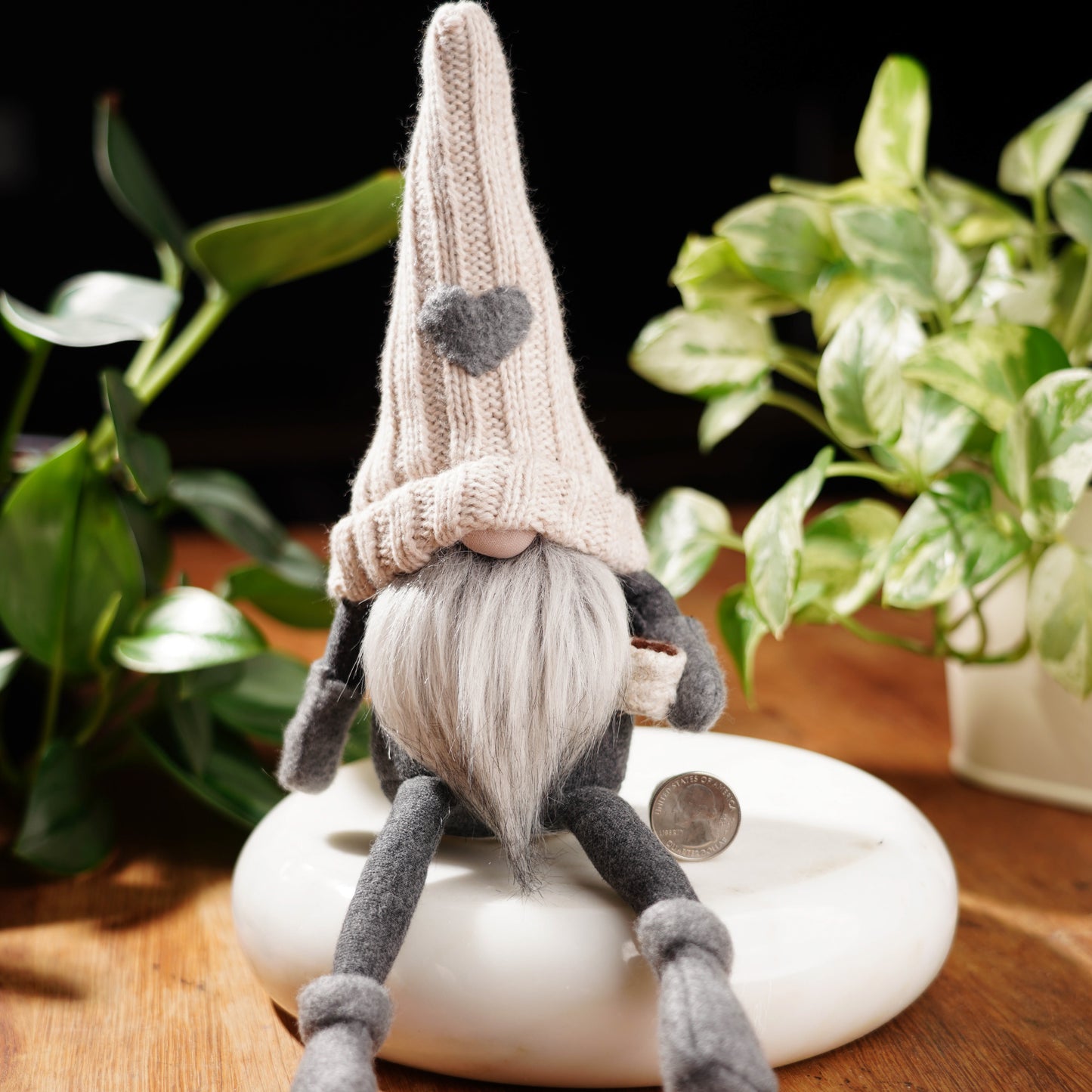 Coffee Gnome For Good Luck
