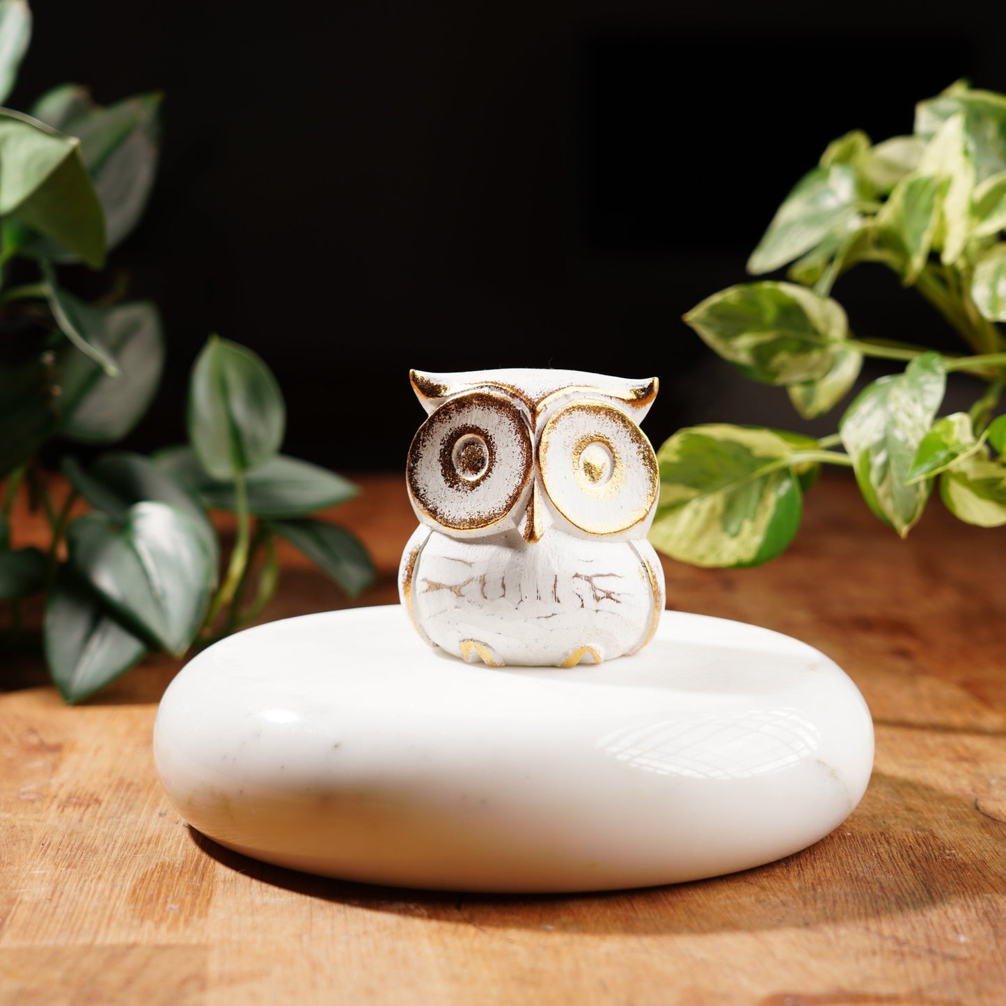 Hand-Carved Lucky Owl
