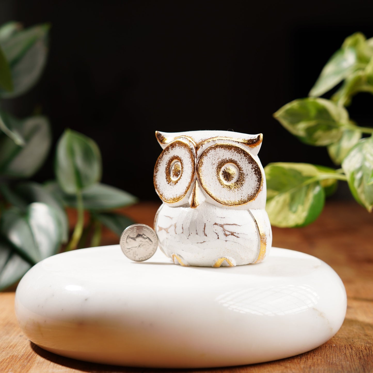 Hand-Carved Lucky Owl